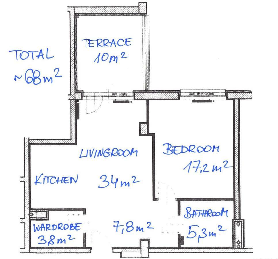 Torre Verona Apartment - 70M2, Terrace, Garage Krakow Luaran gambar